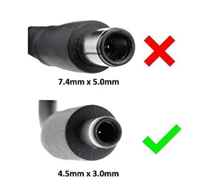 Genuine Original Dell 65w Small Pin charger with UK mains da65nm111 - Image 2