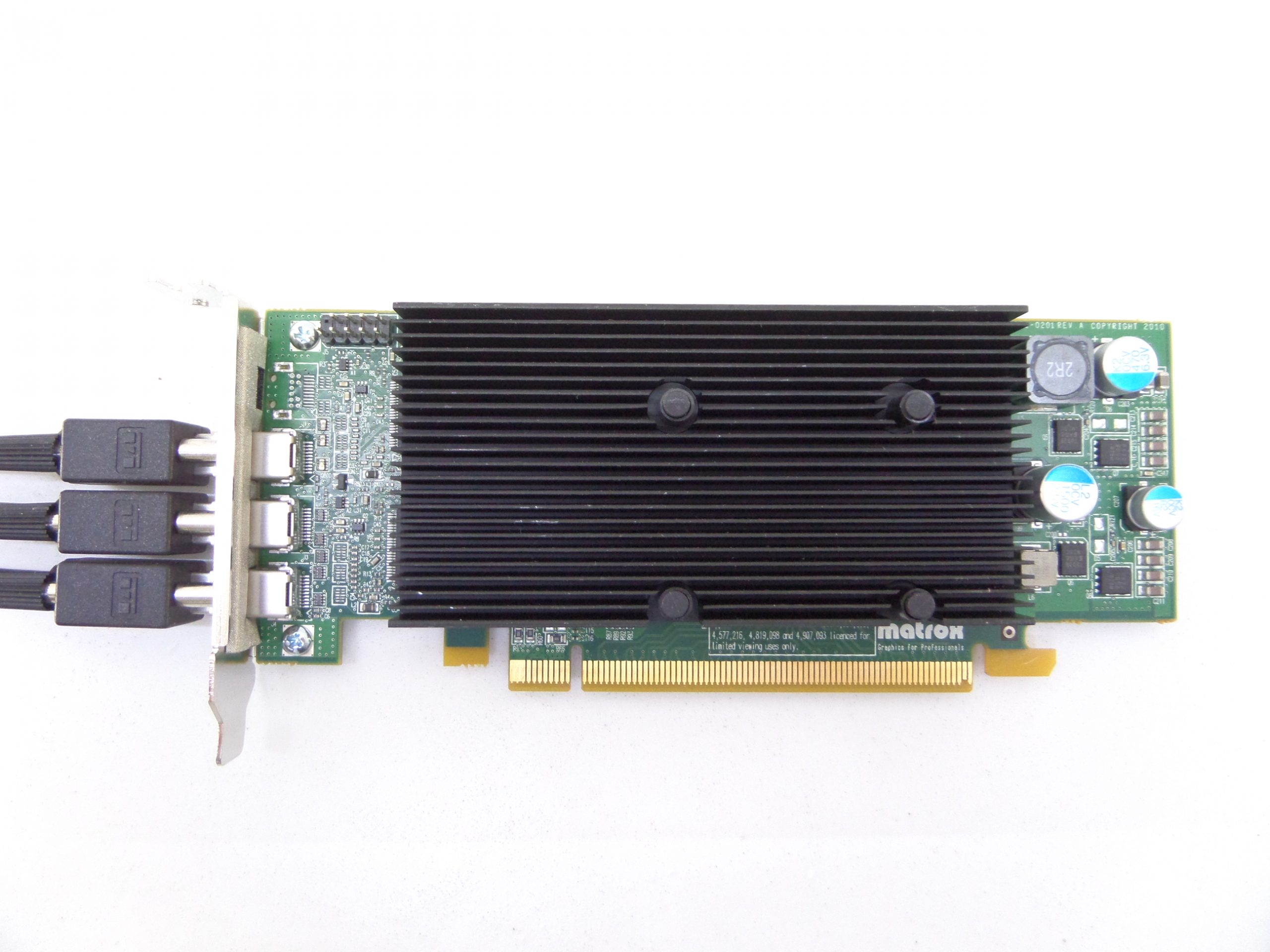 Matrox M9138 3 x Mini Displayport PCIe x16 Graphics Card M9138-E1024LAF - Image 2