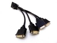 Matrox Quad KX-20 to 4-Way DVI Splitter Cable F16104-05