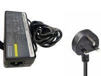 Genuine Lenovo 20v 3.25a 65w Yellow Flat tip Laptop AC Adapter with UK Clover 45N0254 45N0257