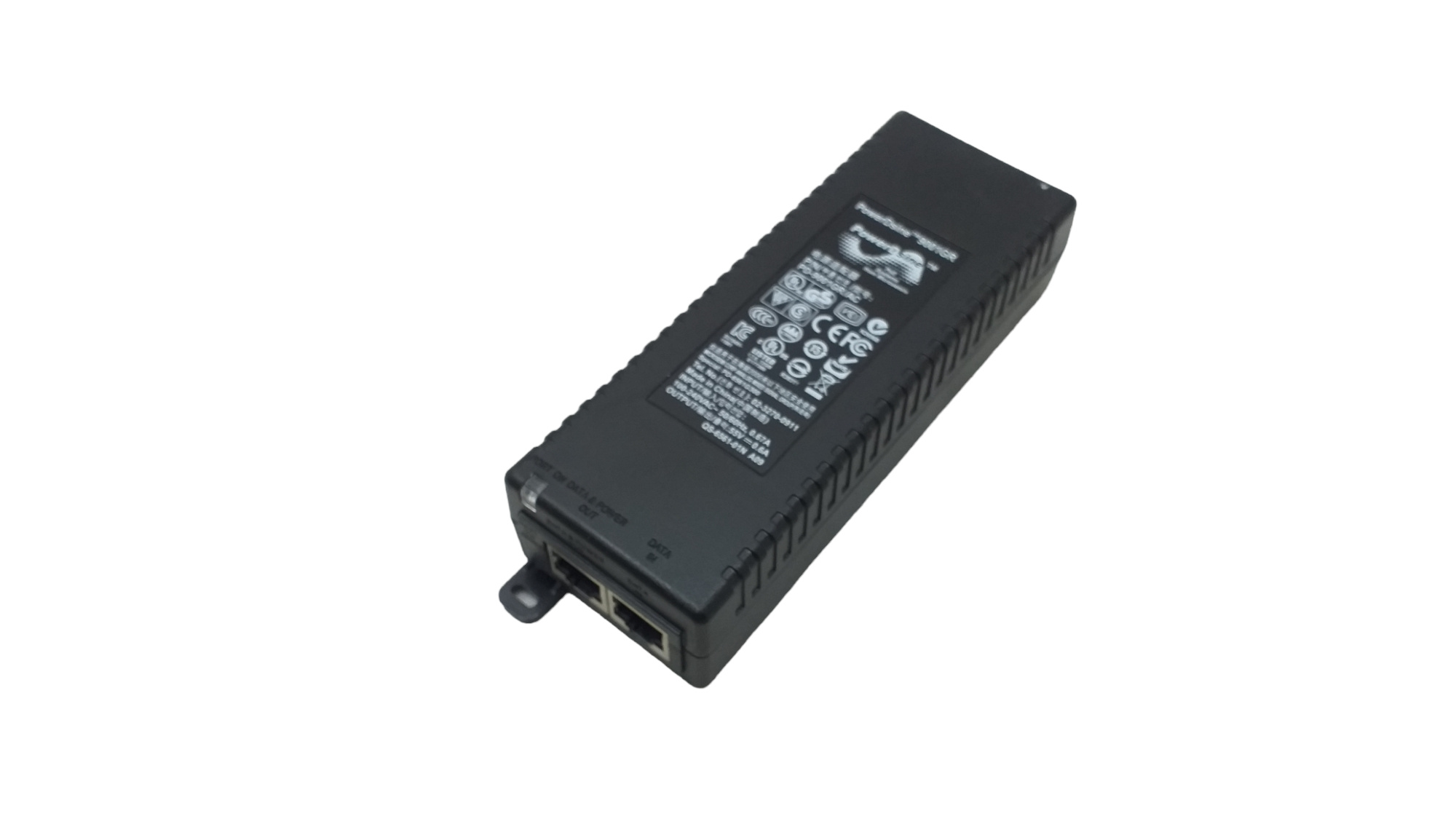 PowerDsine 9001GR PoE Injector Adapter + Mains Cable