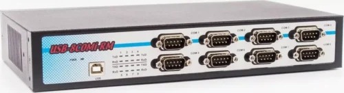 USB-8COM-RM USB to 8-Port Serial Adapter Hub with Mains and USB Cable