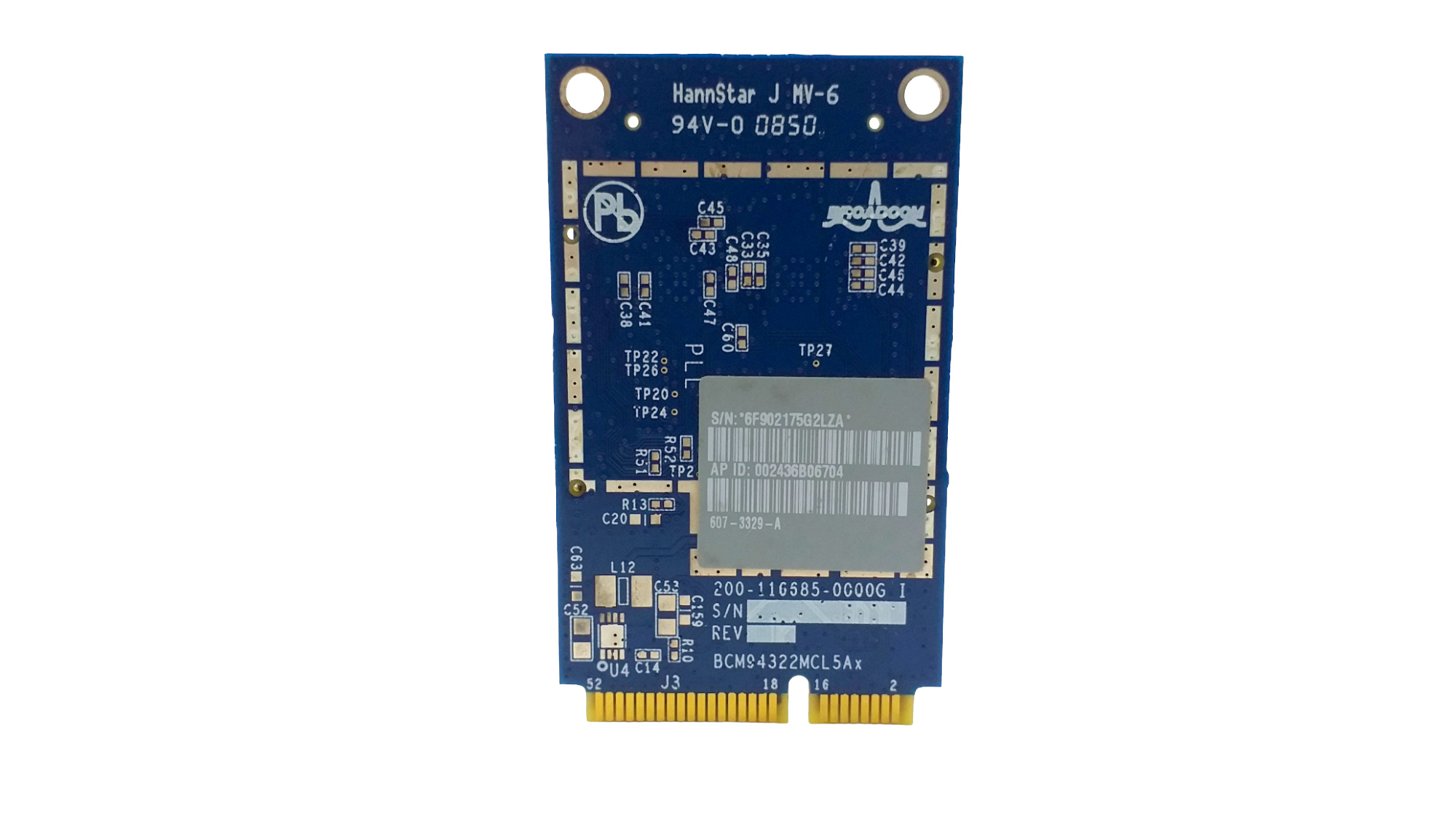 Apple Mac Pro 2009 2010 4.1 5.1 WiFi Wireless Card 825-7215-A 607-3329-A - Image 3