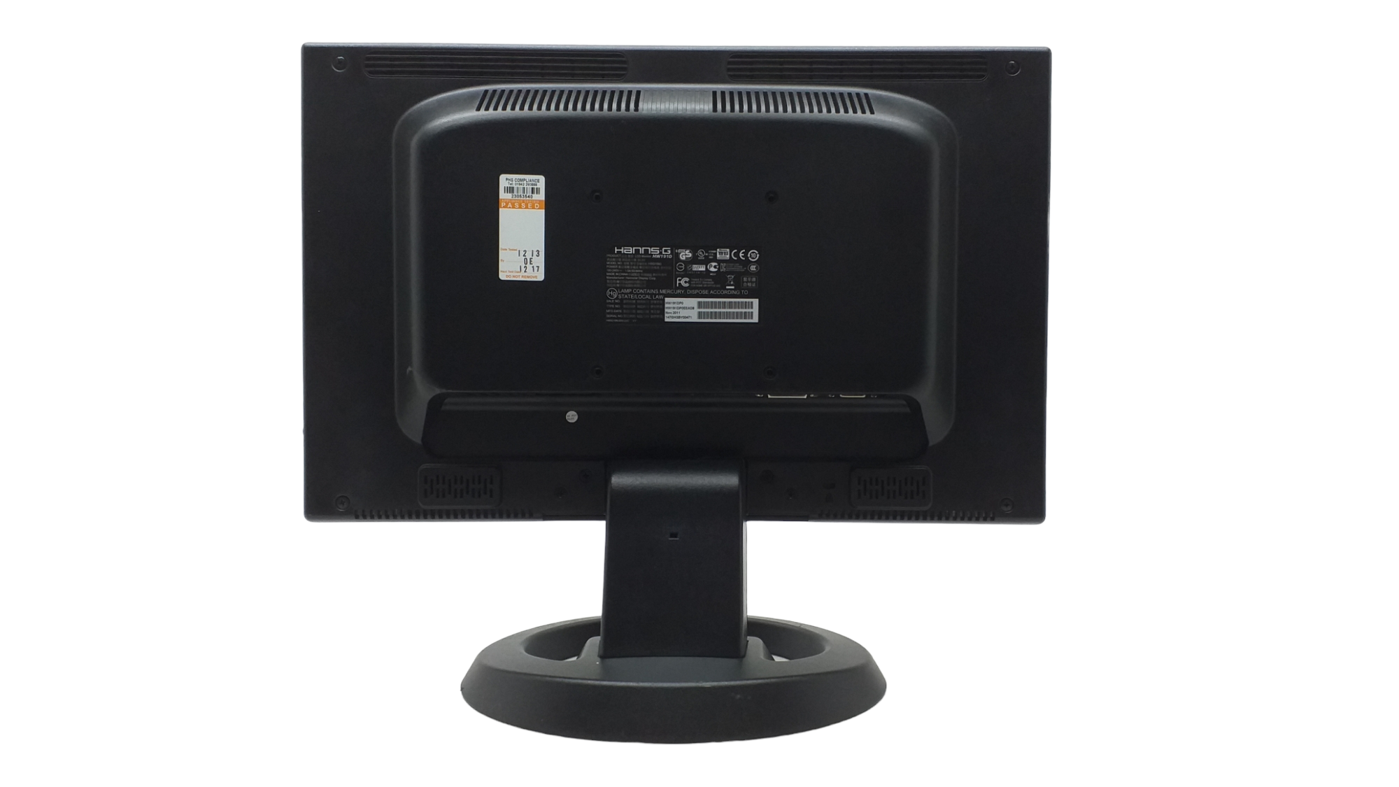 Hanns-G HW191D 19” Widescreen LCD VGA, DVI Monitor with vga and mains cable - Image 3