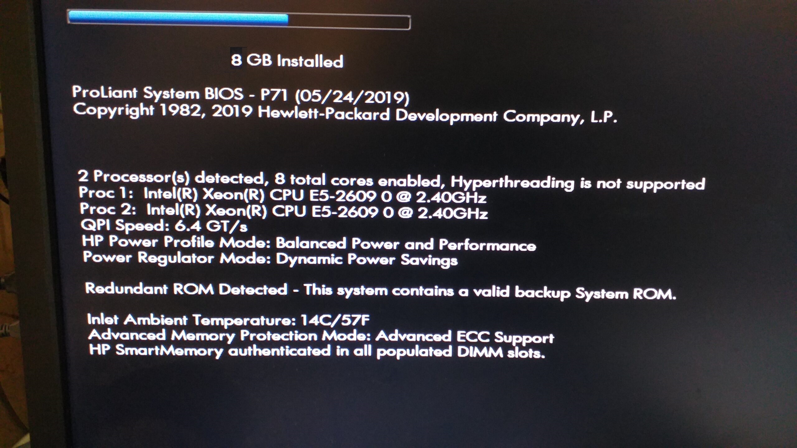 HP ProLiant DL360p Gen8 Server - 2 x Xeon E5-2609 2.40GHz 8GB Ram No HDD No OS - Image 4