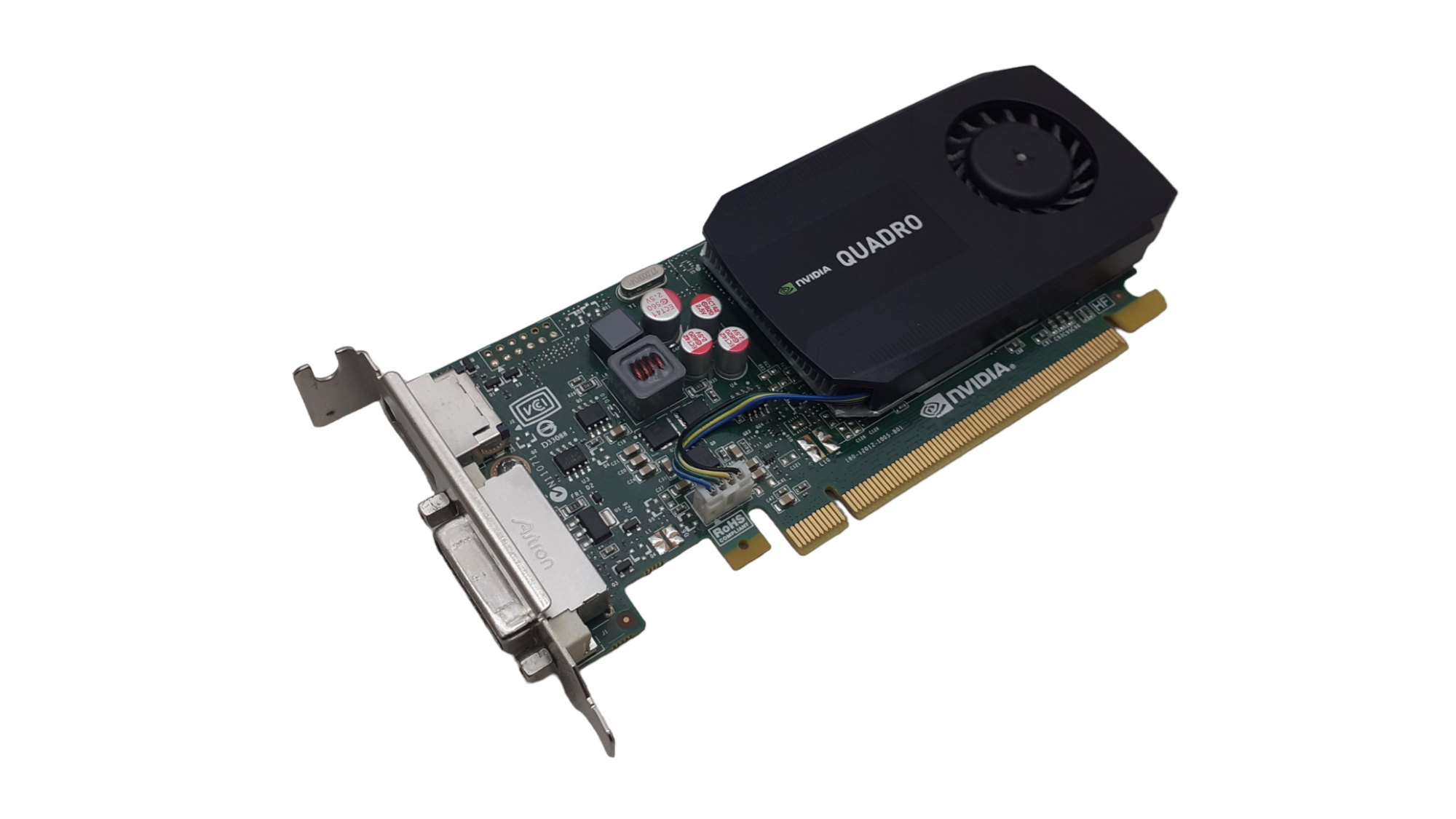 PNY nVidia Quadro K600 1GB DDR3 Low Profile PCIe x16 Graphics Card VCQ600ATX-T