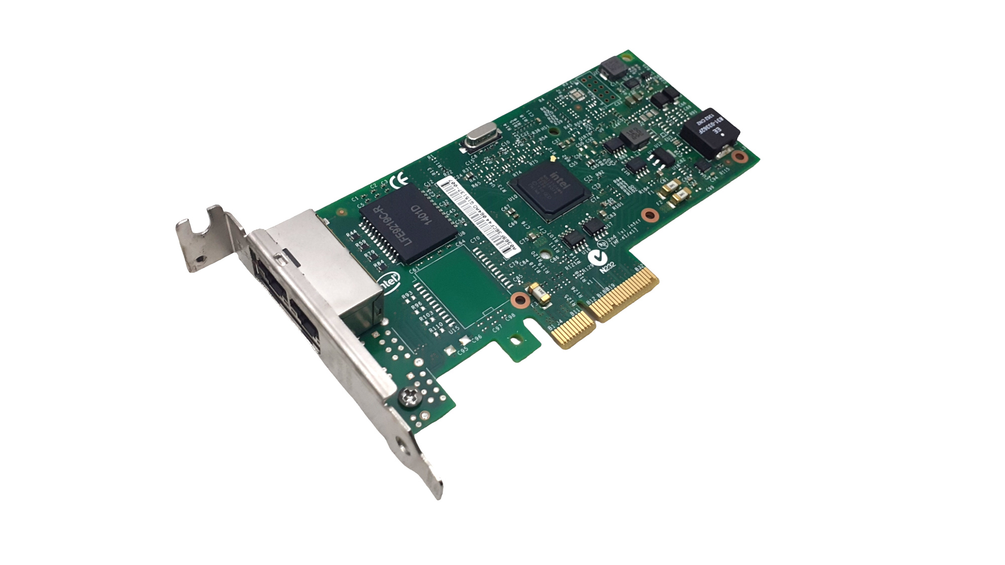 Intel I350-T2 Dual Port Ethernet LAN Network Interface Card