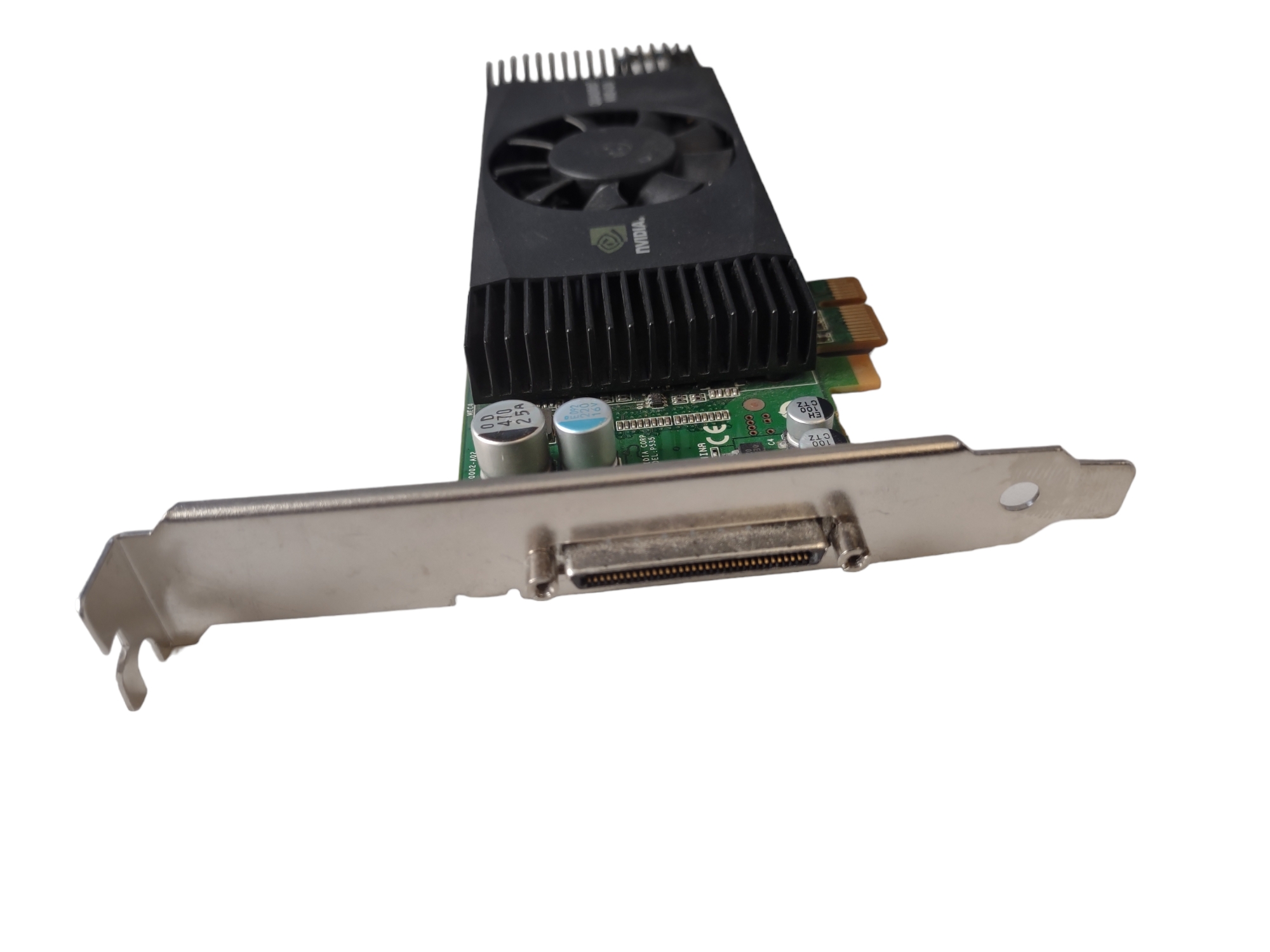 NVidia Quadro NVS 420 512MB GDDR3 Quad Screen PCIe x16 Graphics Card - full bracket - CARD ONLY - Image 2