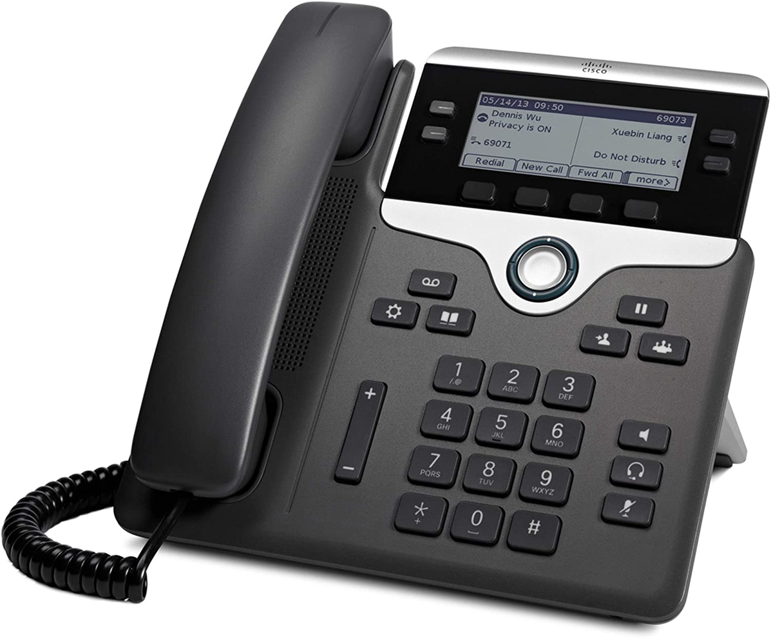 Cisco CP-7841 VoIP Phone CUCM Enterprise with 2m Ethernet Cable SIP CP-7841-K9