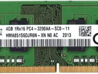 4GB DDR4 3200MHz SODIMM RAM Hynix HMA851S6DJR6N-XN - PC4-25600 CL22 Memory Module for Laptops