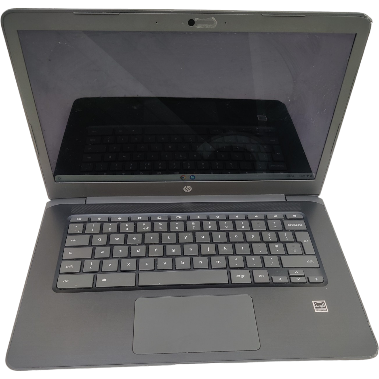HP 14" Touchscreen ChromeBook 14A G5 Laptop NO CHARGER - AMD A4-9120C 4GB Ram 32GB eMMC