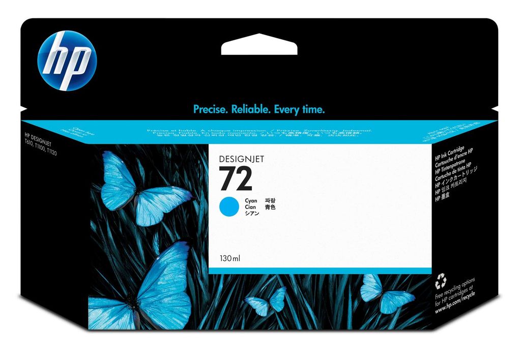 Genuine HP 72 Photo CYAN Ink Cartridge C9371A 2020