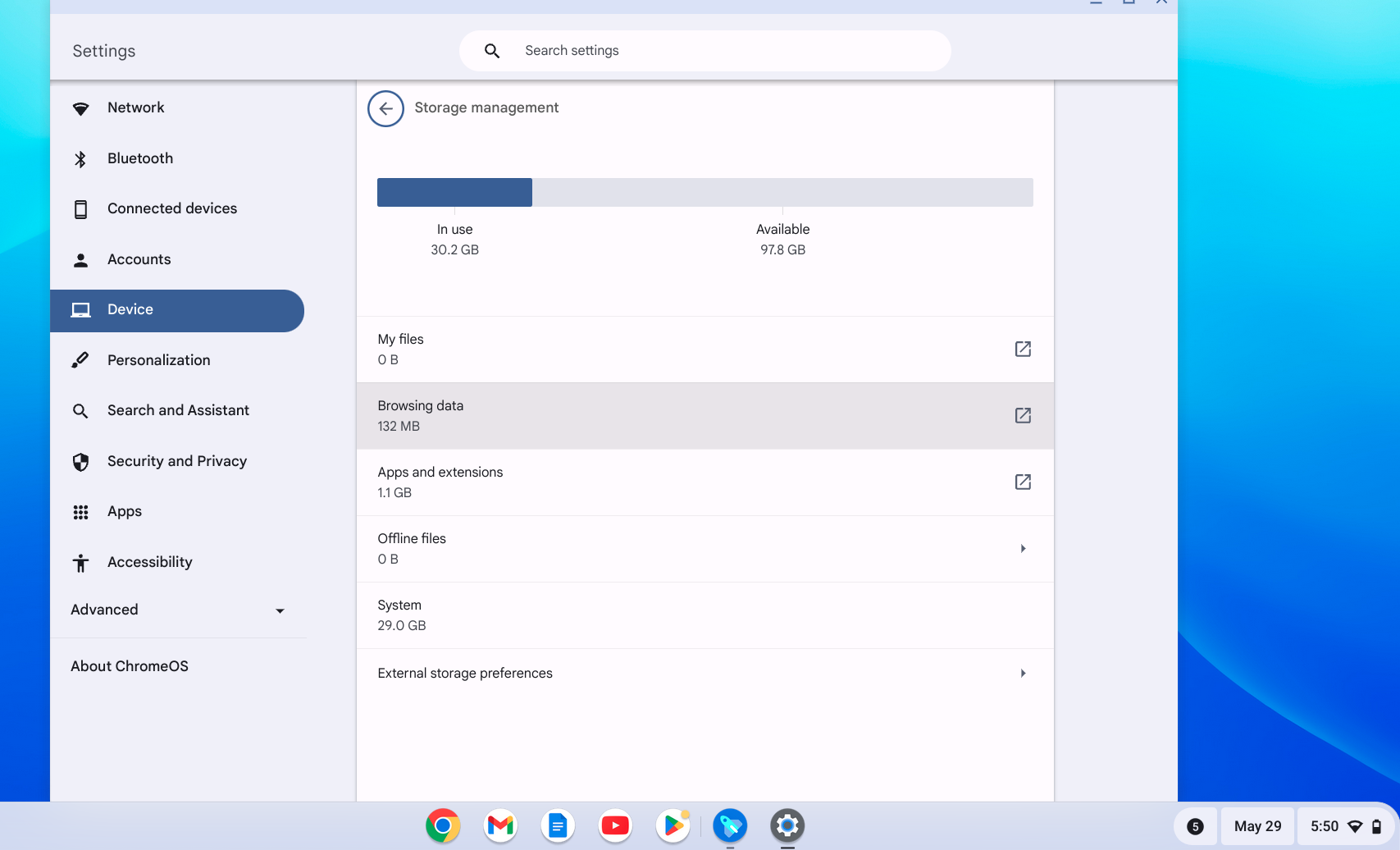 Acer Chromebook Spin 513 13.3" Touchscreen 128GB eMMC, 8GB RAM, ChromeOS Silver Grey LTE) - Image 14