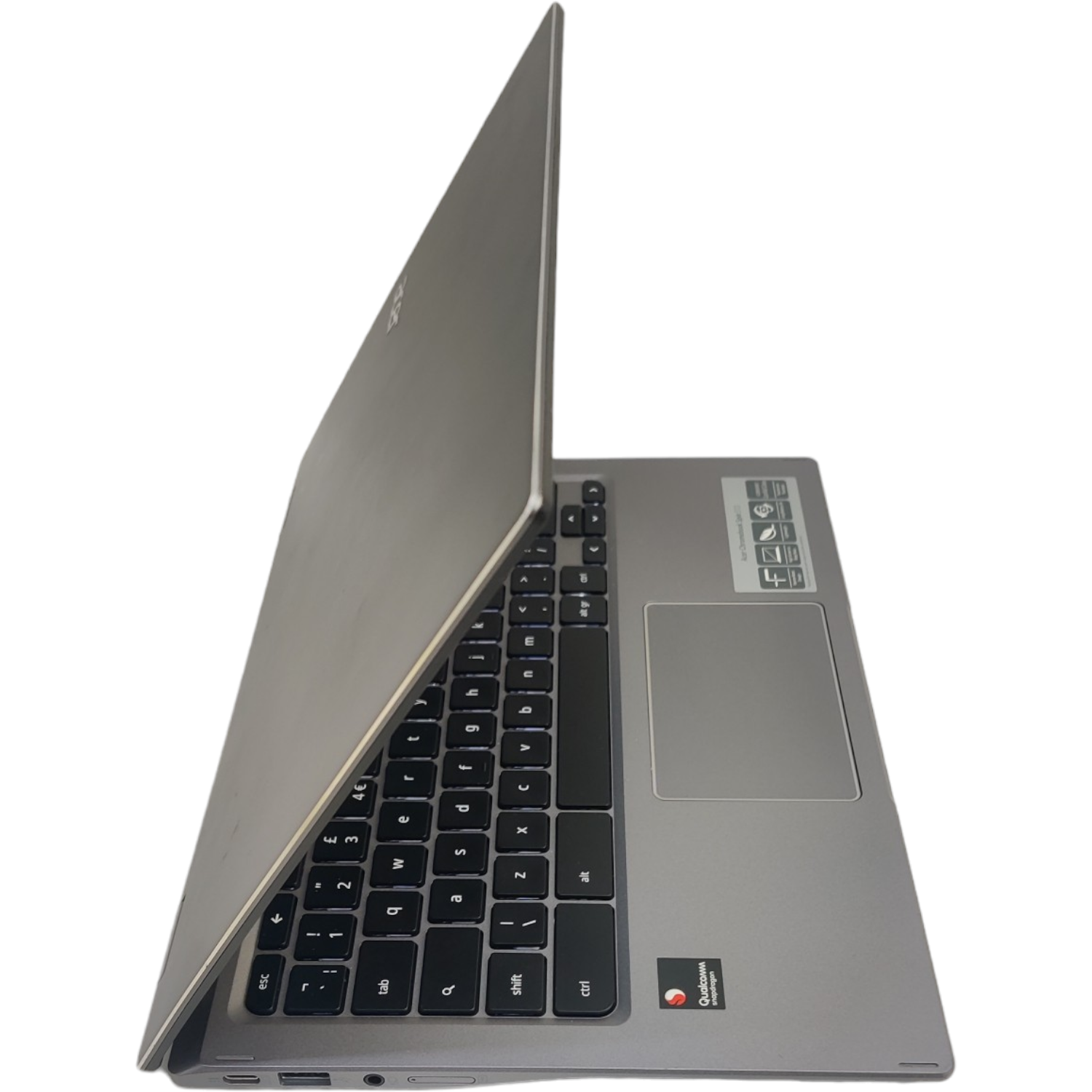 Acer Chromebook Spin 513 13.3" Touchscreen 128GB eMMC, 8GB RAM, ChromeOS Silver Grey LTE) - Image 9