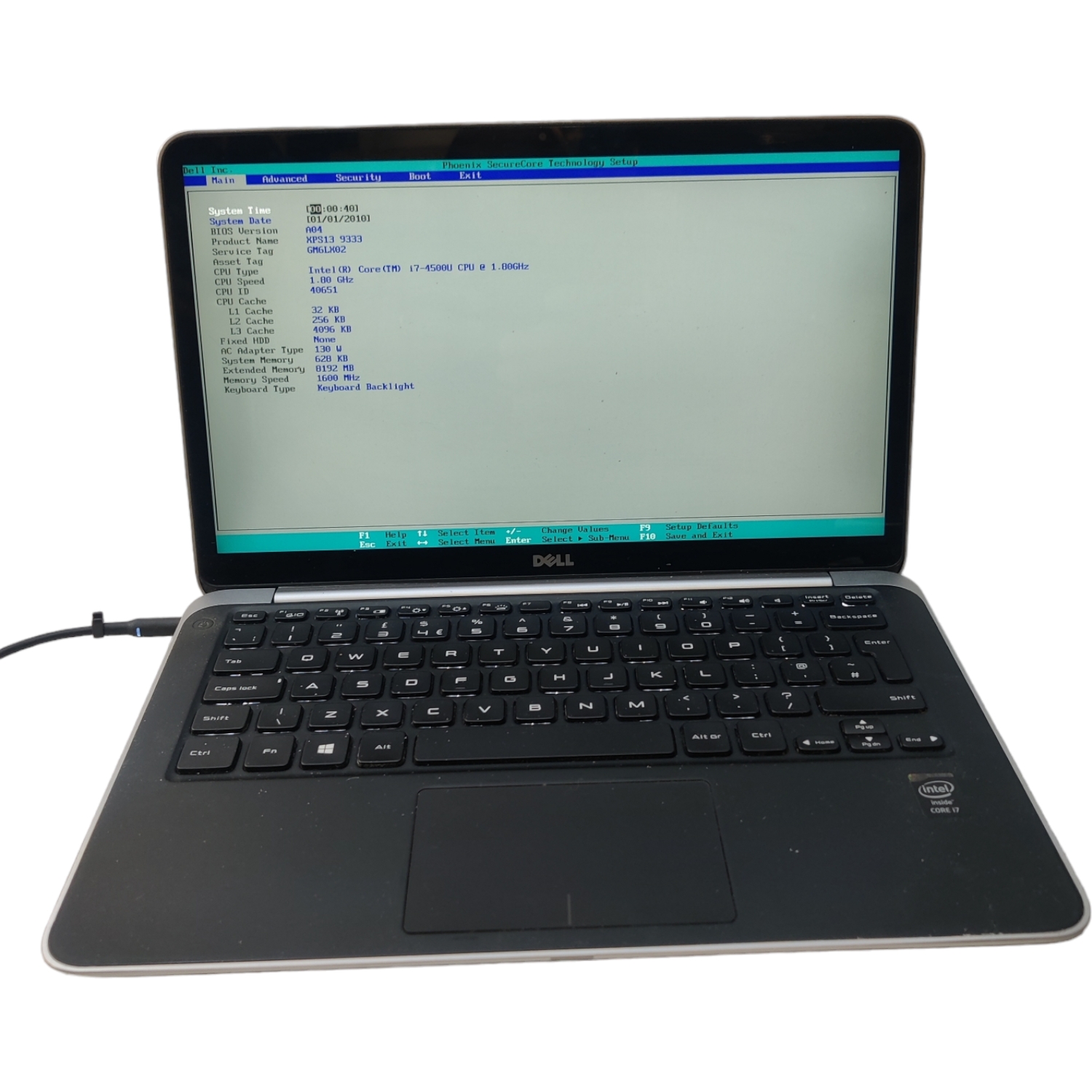 Dell XPS 13 9333 13.3″ Touchscreen Laptop – Intel i7 FOR PARTS – NO ...