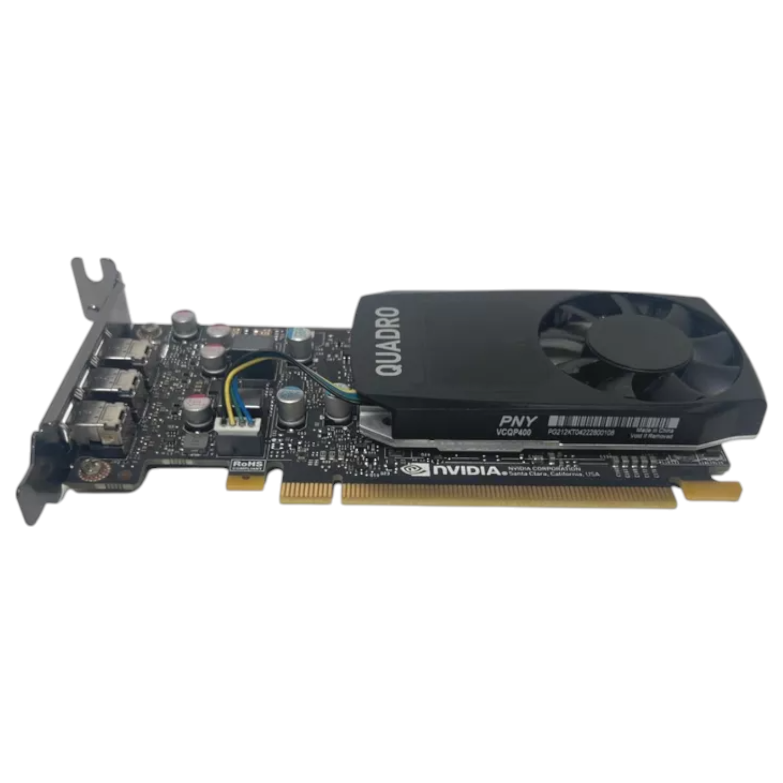 Nvidia Quadro P400 2 GB GDDR5 3 Display Graphics card - low profile - Image 3