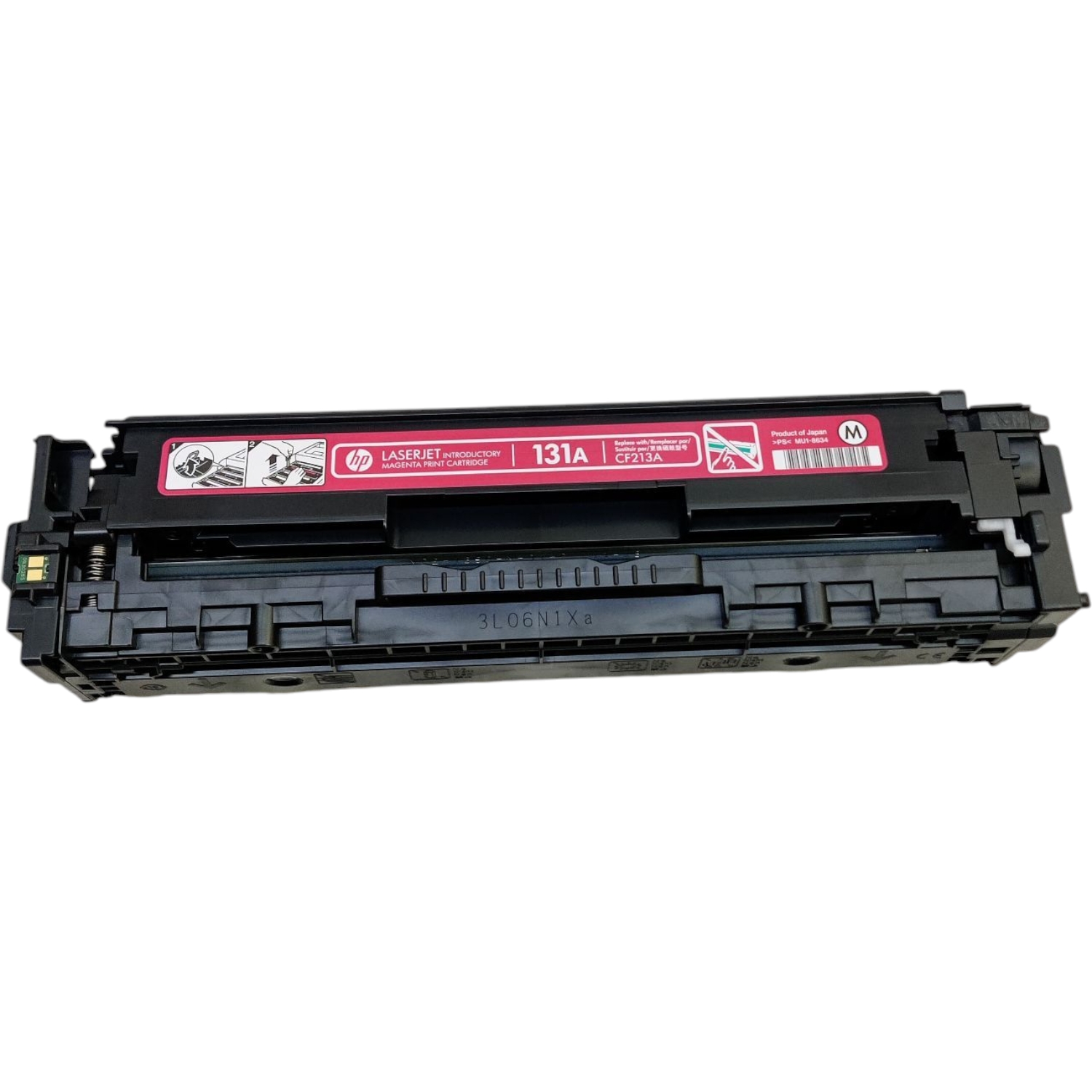 HP ORIGINAL *Opened* LaserJet Toner Cartridge - Magenta (CF213A) low yield 2 test prints