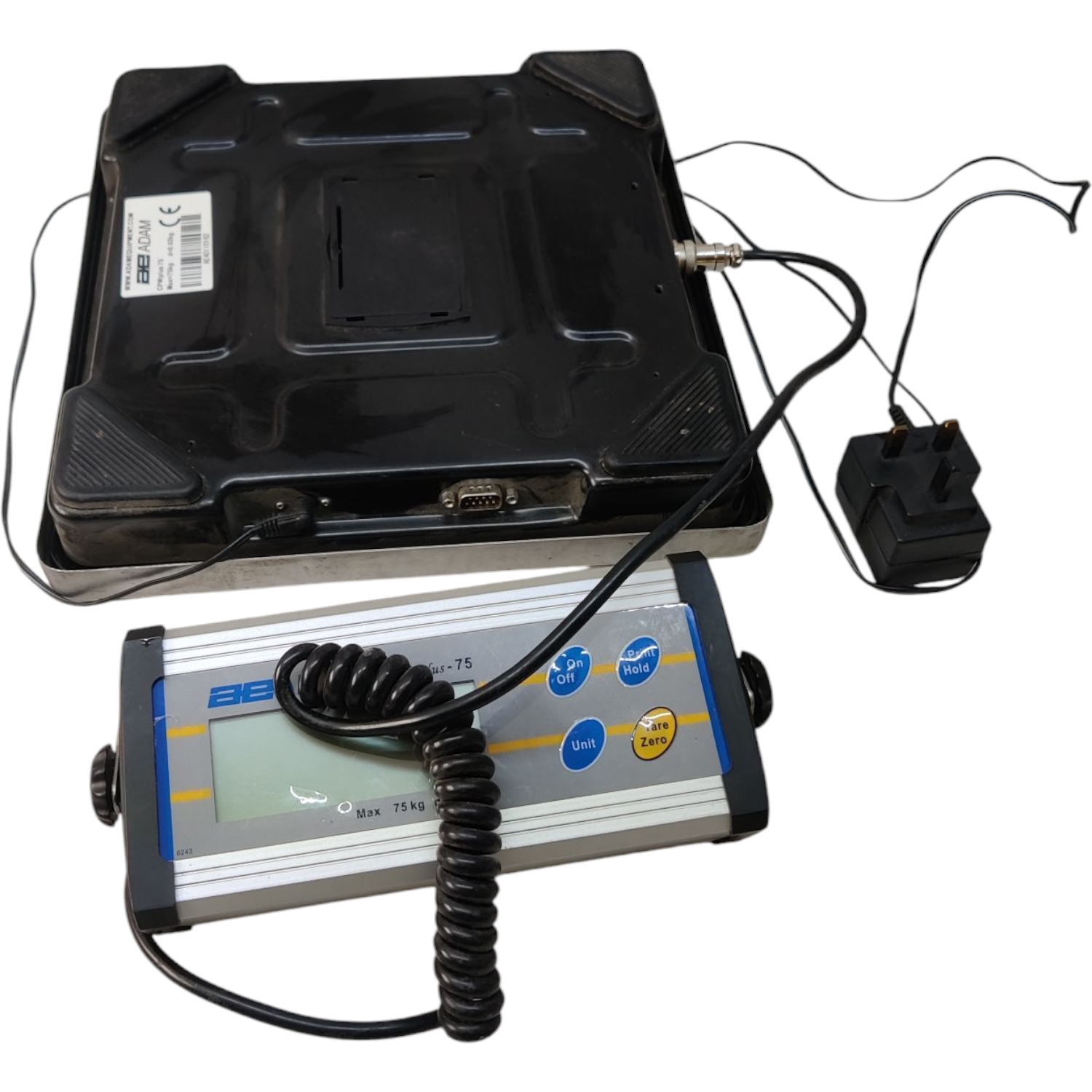 ADAM EQUIPMENT CPWPLUS 75 DIGITAL BENCH TOP SCALE 75KG 165LB - Image 3