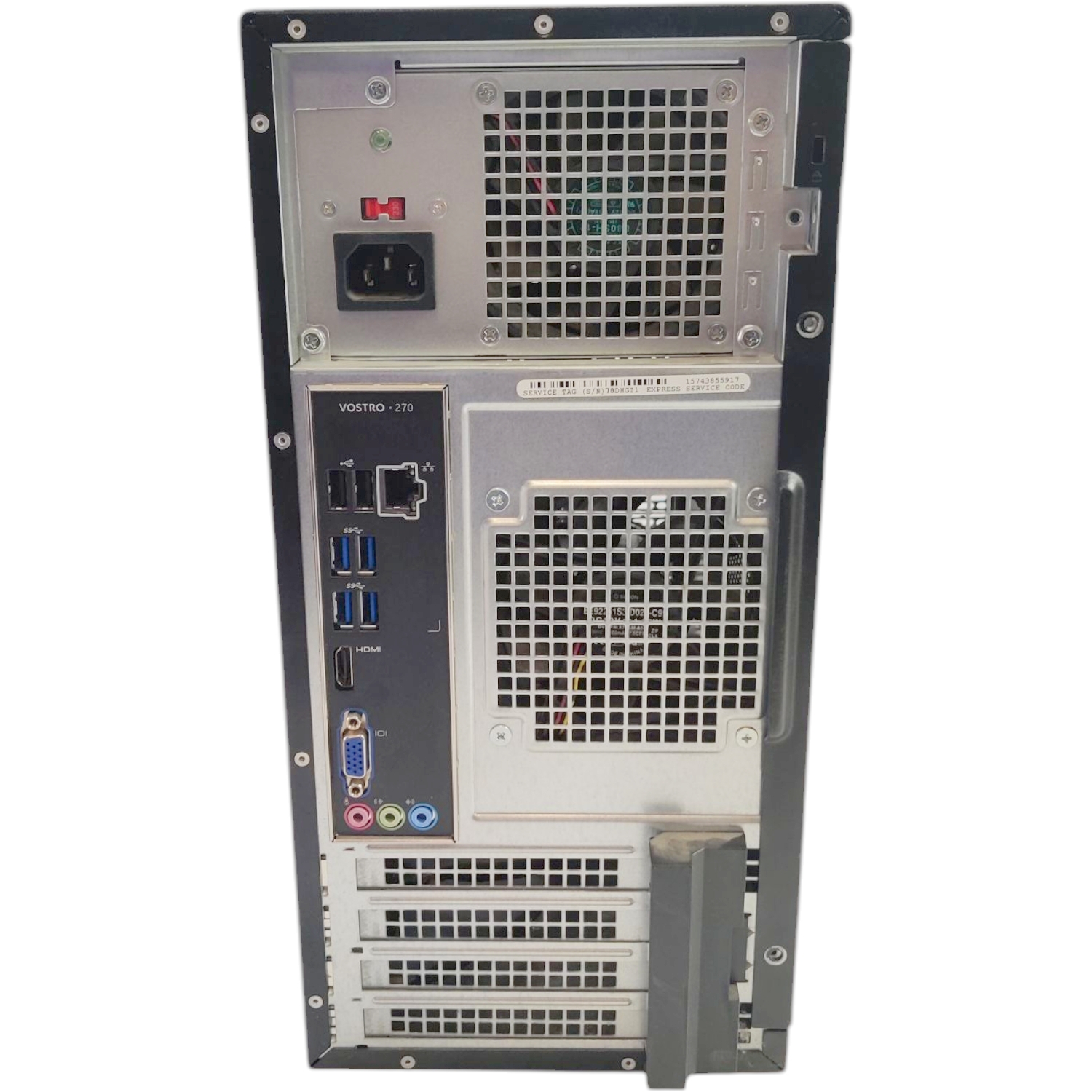 Dell Vostro 270 PC INTEL i3 3rd gen 8GB Ram 500GB SSD Win 10 Pro