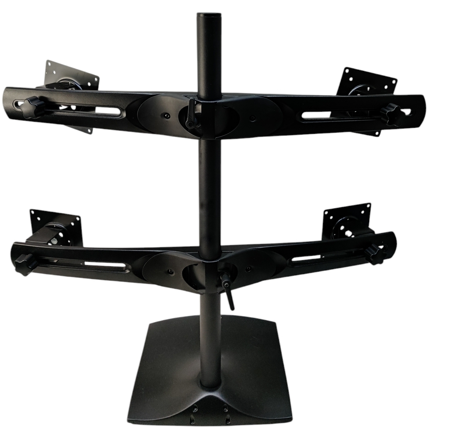 NEW ERGOTRON DS100 QUAD-MONITOR DESK STAND 33-324-200 up to 24 " x 4 - Image 3