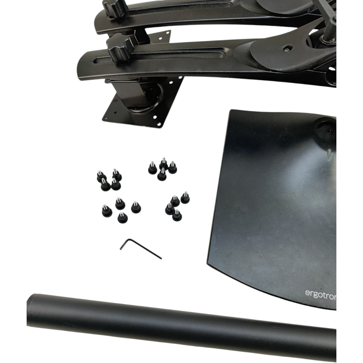 NEW ERGOTRON DS100 QUAD-MONITOR DESK STAND 33-324-200 up to 24 " x 4 - Image 2