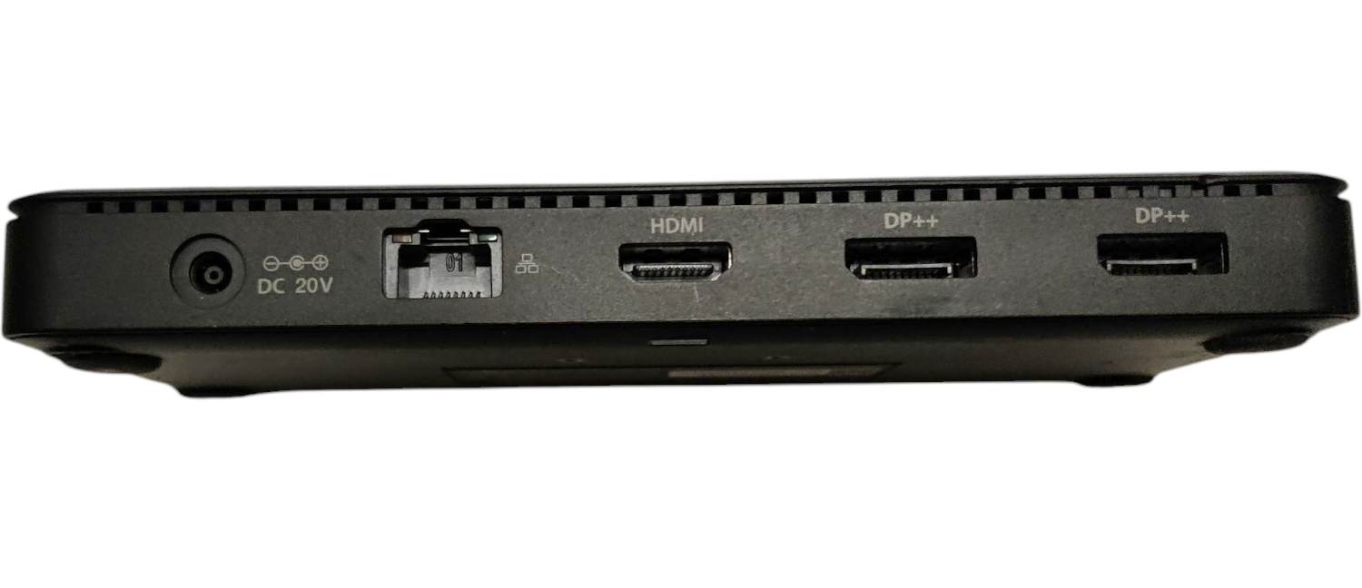 Kensington SD4839P USB-C Dock with mains adapter and USB C Cable