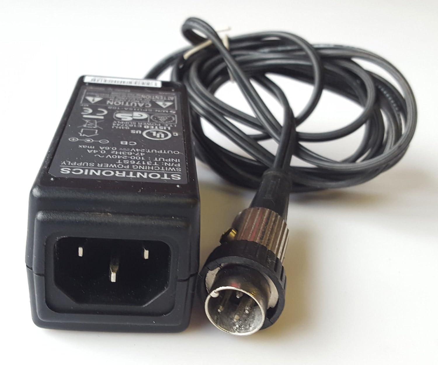 STONTRONICS SPU15A-108 AC/DC 4 pin POWER ADAPTER 24V 0.6A T3176ST WITH UK MAINS - Image 5