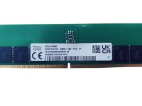 SK hynix 32GB DDR5 UDIMM PC5-4800B 2Rx8 Desktop RAM HMCG88MEBUA081N 4800MHz Non-ECC Memory Module UKCA CE