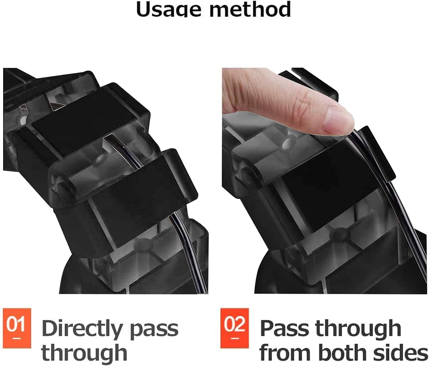 FLEXISPOT CMP017 Deluxe Cable Spine 128 cm Cable Management Sleeves Wires Cable Tidy Organizer for Standing Desk Office desks Height Adjustable Desk - Image 6