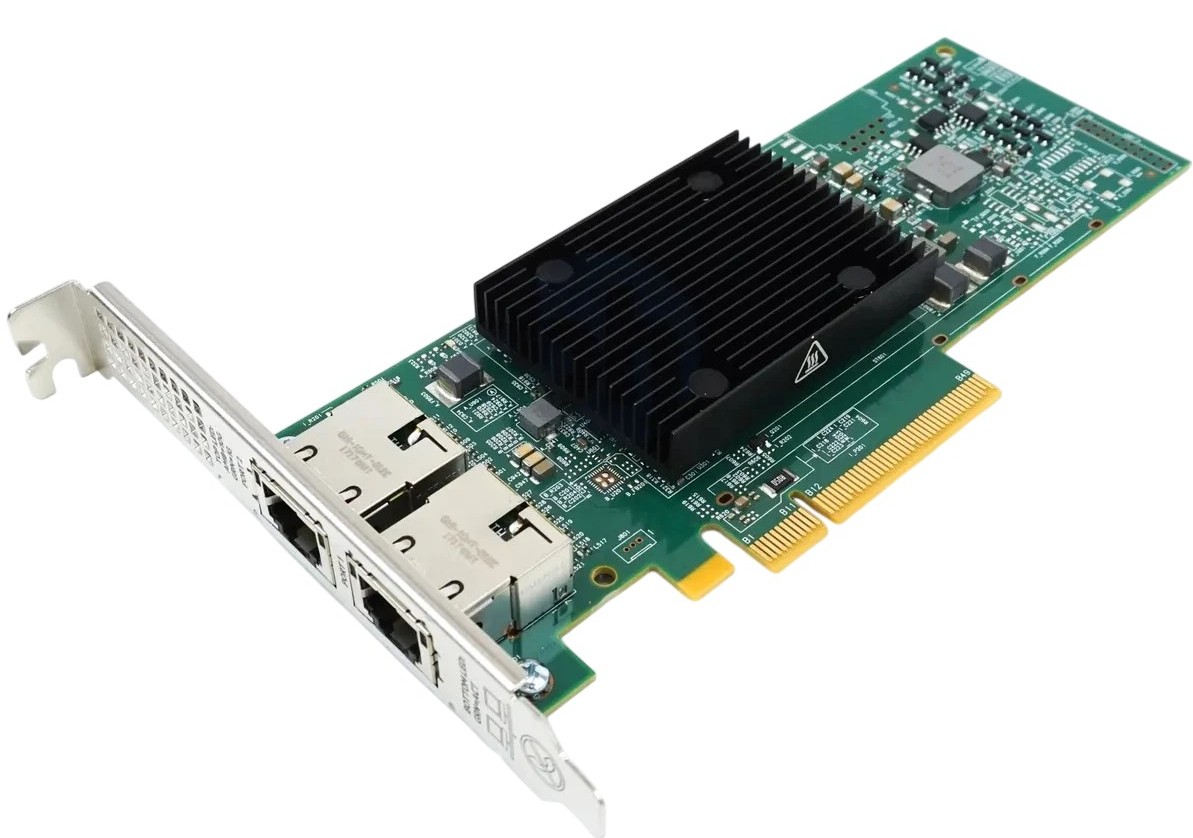 Dell Broadcom 57416 BCM57416 ual-Port 10GB Base-T Network Card Bracket 3TM39