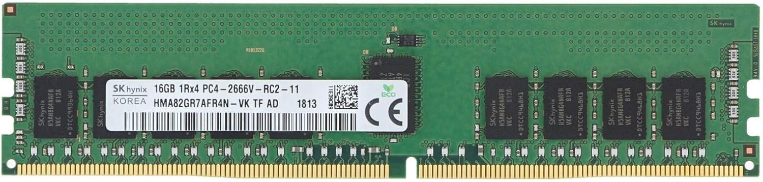 16GB *SERVER MEMORY*Hynix PC4-2666v DDR4 ECC Reg Server Ram Memory HMA82GR7AFR4N 288-Pin