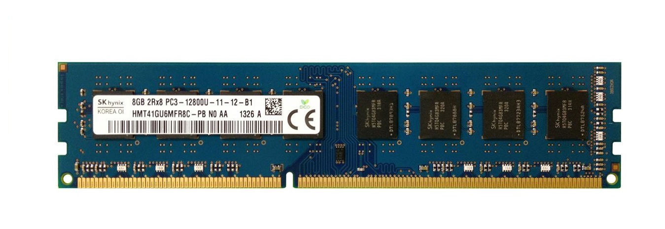 HYNIX 8GB RAM PC DESKTOP HMT41GU6MFR8C-PB DDR3 PC3L-12800U 1600MHZ
