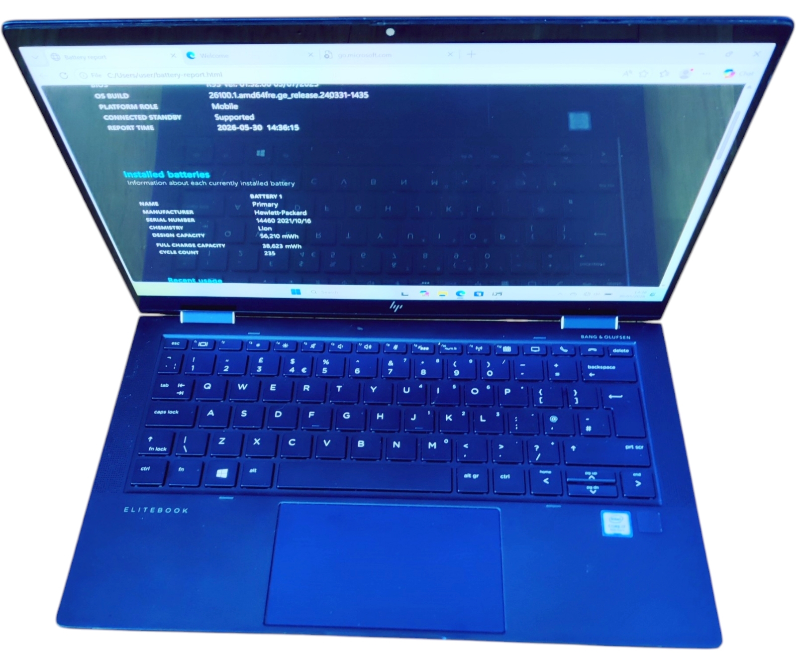 HP Elite Dragonfly Touchscreen Laptop i7‑8565U 16GB 1TB NVME 13.3" Windows 11 PRO - Image 9
