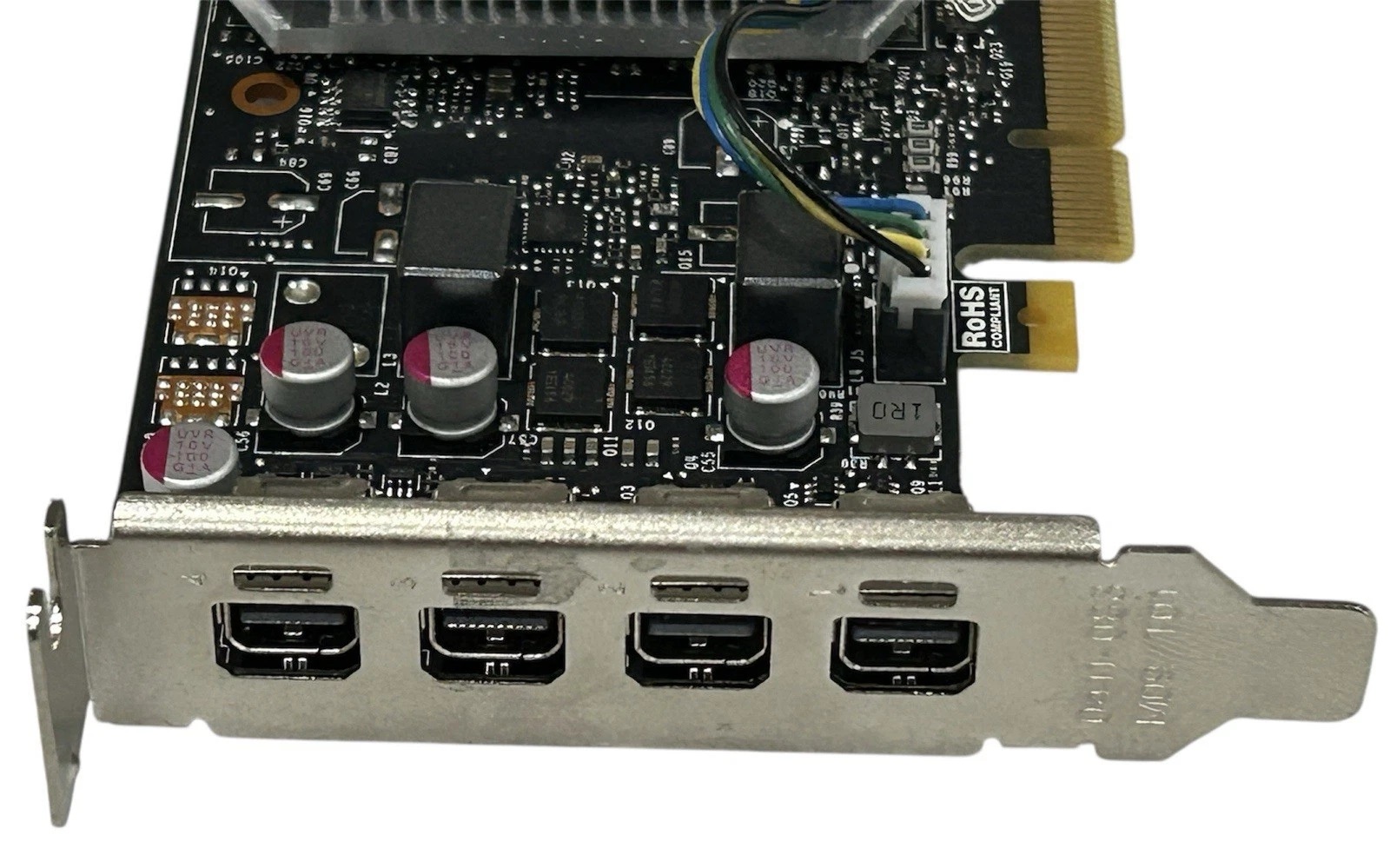 PNY Nvidia Quadro P1000 4GB GDDR5 4 x Mini Display Port GPU -low profile - Image 2