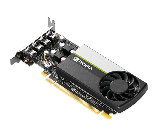 PNY Nvidia Quadro T1000 4GB GDDR6 4 x Mini Display Port low profile GPU - Vcqt1000atx - Image 4