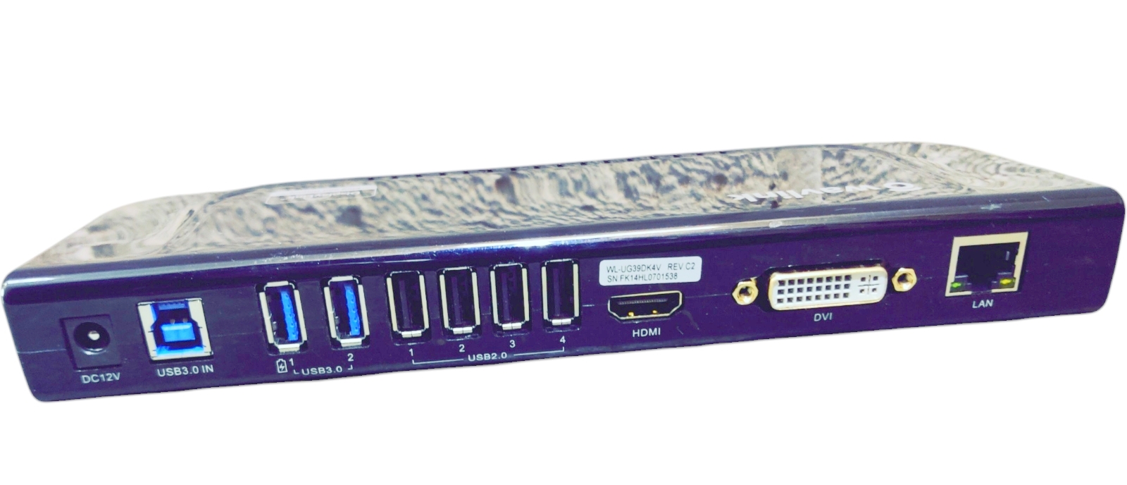 WAVLINK UG39DK4V USB 3.0 Universal Docking Station with PSU and USB3 cable - Image 5