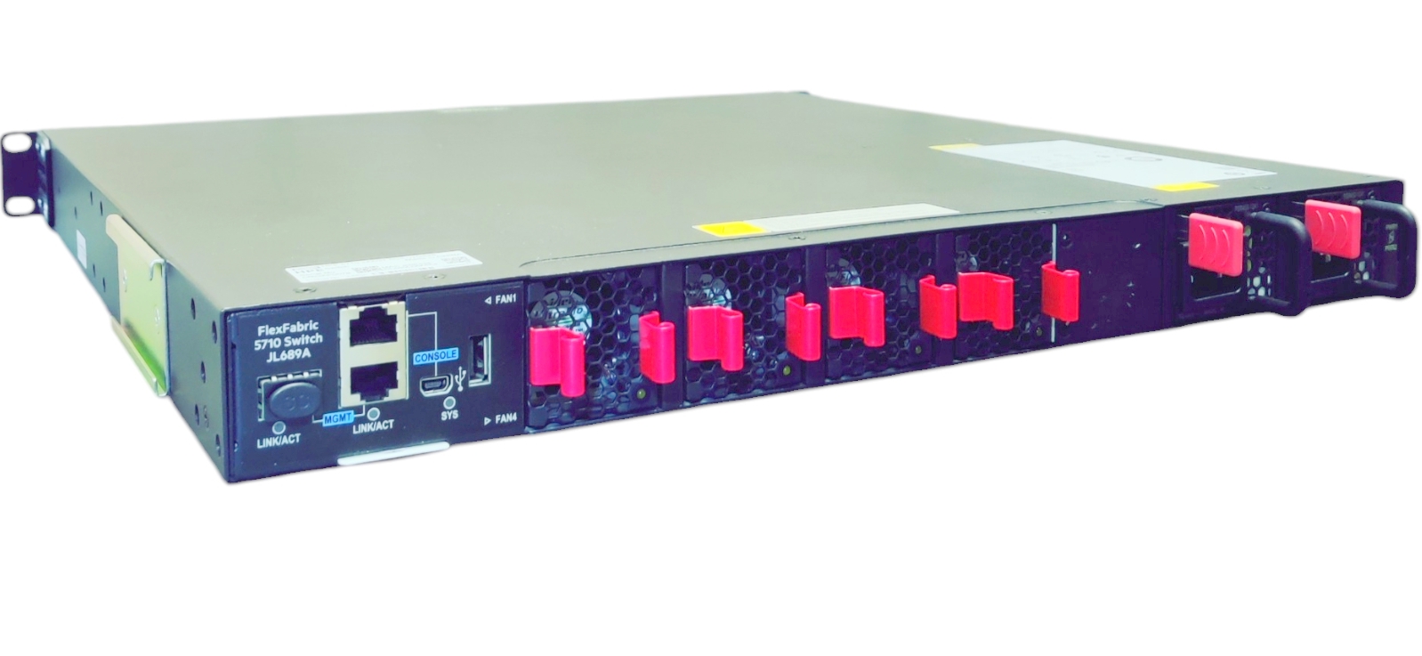 HPE FlexFabric 5710 24XGT 6QS+/2QS28 Enterprise Switch JL689A - Dual PSU - Image 3