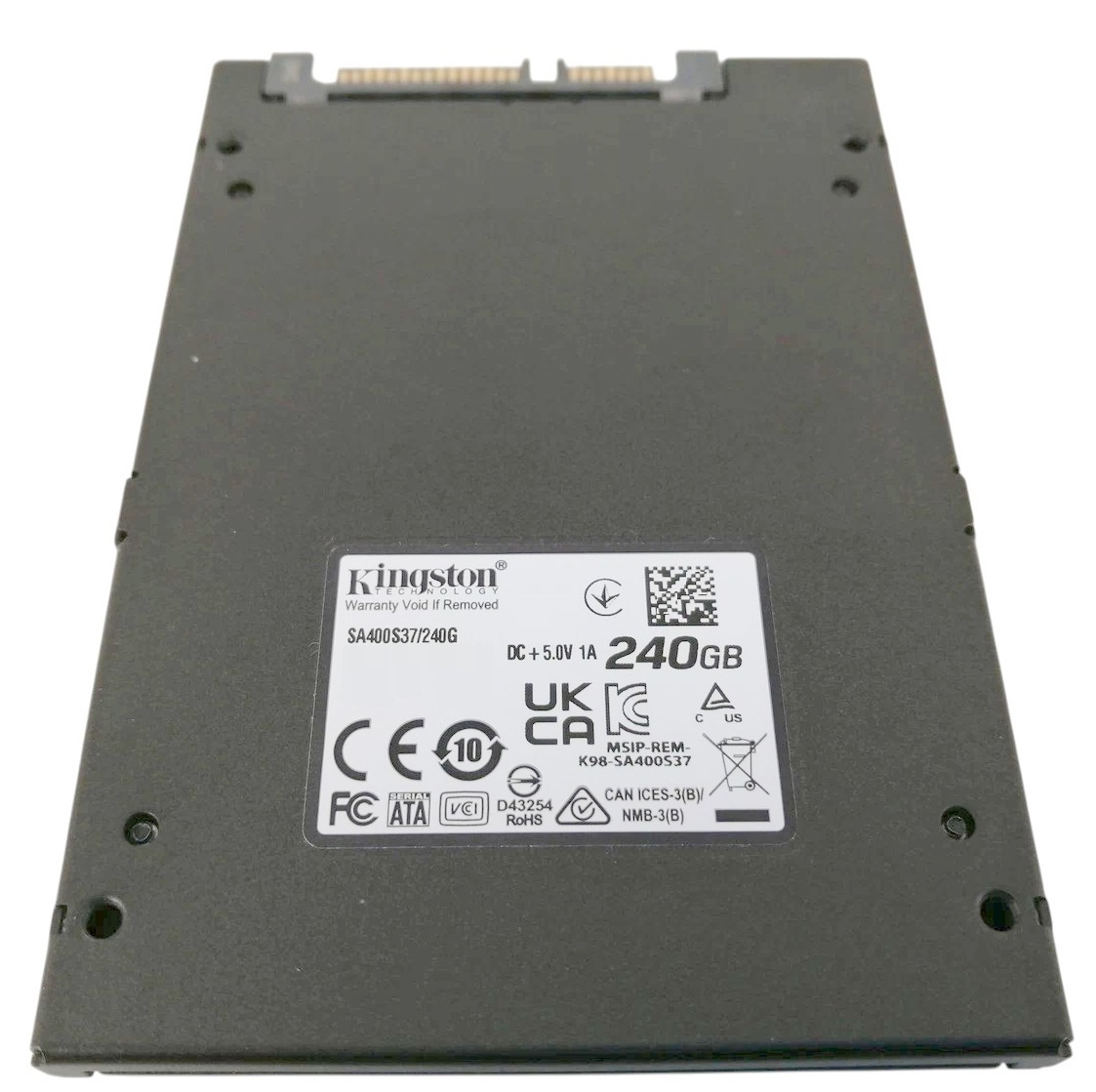 Kingston SA400 SATA III 2.5 Inch Solid State Drive 240GB