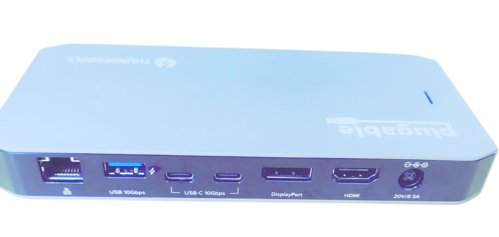 PLUGABLE TBT3-UDC3, Thunderbolt 3 and USB-C Docking Station with 100W Charging - Image 3