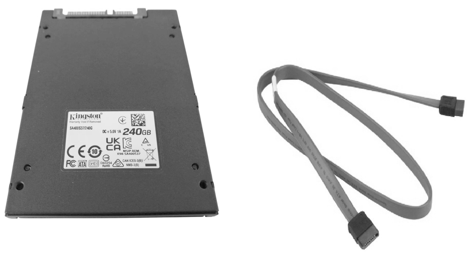Kingston SA400 SATA III 2.5 Inch Solid State Drive 240GB with 50 cm SATA Cable