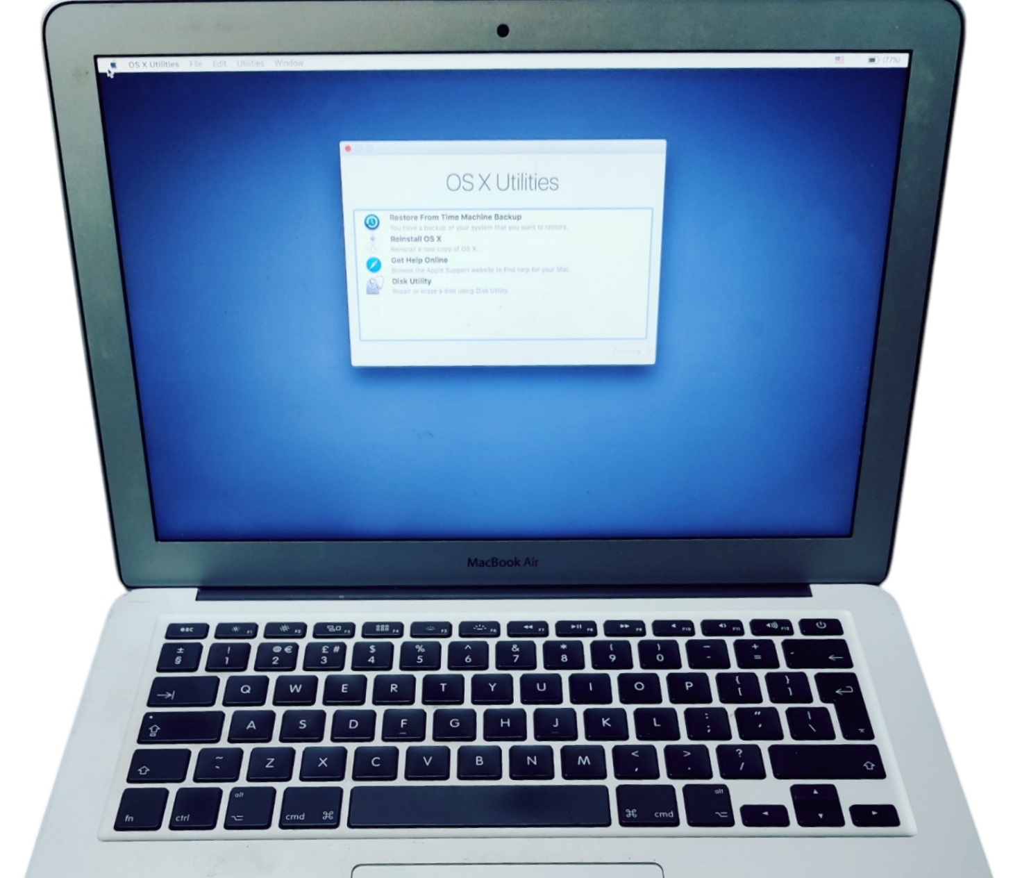 Apple MacBook Air A1466 **SPARES or REPAIR** I5 8GB Ram No SSD - Image 11
