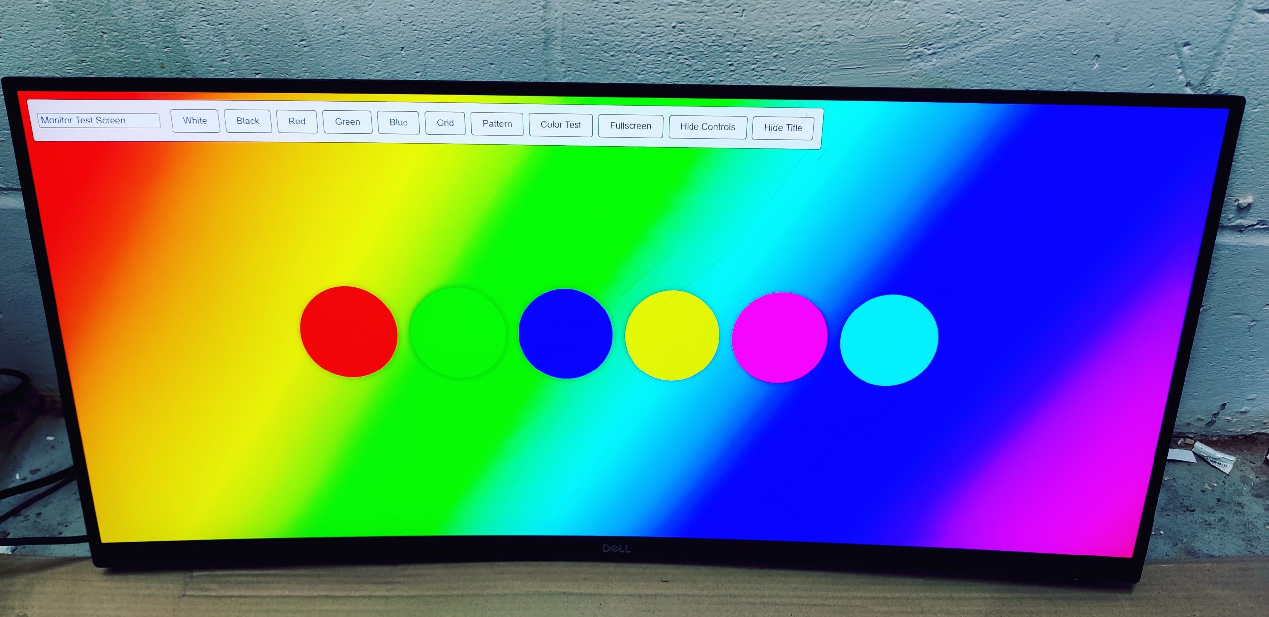 Dell P3424WE 34" Monitor *SCRATCHED* **WITHOUT STAND** 60Hz 5ms WQHD Curved USB-C Hub - Image 7